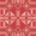thumbnail image 1 of Ahgly Company Machine Washable Indoor Square Transitional Red Area Rugs, 8' Square, 1 of 7