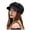 Black, variant on Ladies Summer Outing Sunblock Tongue Octagon Beret for Women Christmas Girls Adult Women French Sock Stocking Cap Women Winter Hat Color Wool Barrette Hat Girl Goofy Movie Oatmeal Ladies Hat