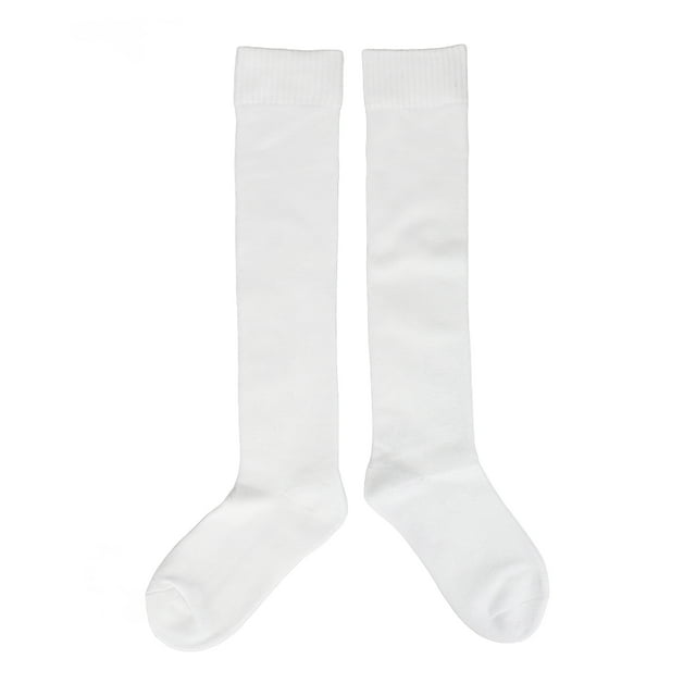 Calcetines de esgrima de algodón engrosado, medias protectoras unisex para espada, sable y lámina, mujeres, hombres, blanco, L