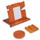 thumbnail image 2 of Soporte de madera para teléfono para relojes, gafas y llaves, organizador de escritorio multiusos duradero y que ahorra espacio, 2 of 8