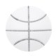 thumbnail image 3 of Bolsa Almohadilla de la manija de la puerta Parachoques adhesivo con forma de baloncesto Almohadilla del pomo de la puerta (Blanco) JShteea Para Estrenar, 3 of 6