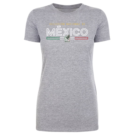 Women's 500 Level  Heather Gray Mexico National Team  Inline T-Shirt