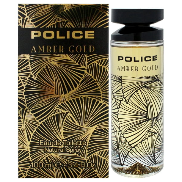 Police Amber Gold de Police para mujeres - Spray EDT de 3,4 oz