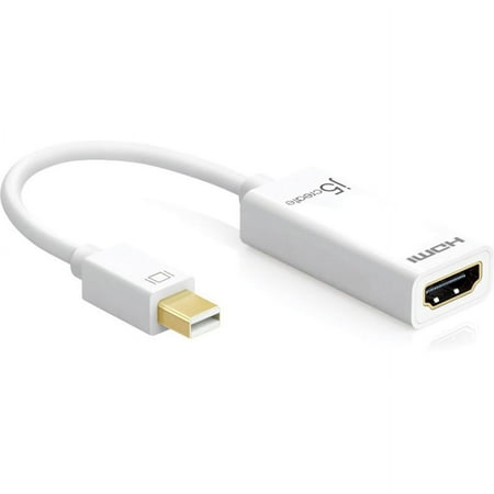 UPC: 0847626000737 | J5 Create JDA159 Mini DisplayPort to 4K HDMI Adapter for Mac and Windows