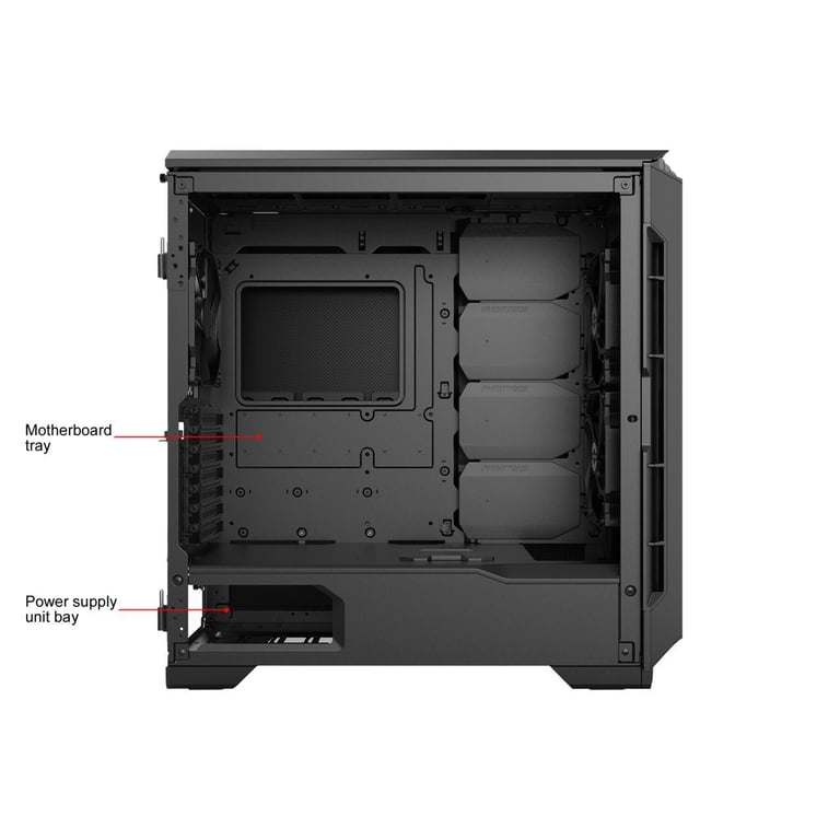 Phanteks Eclipse P600S Black Steel ATX Mid Tower Case, Sound