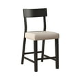 thumbnail image 3 of Hillsdale Furniture Knolle Park Wood Counter Height Stool, Set of 2, Black, 3 of 14