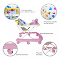 thumbnail image 4 of Andadera Musical Plegable para Bebe Juguete Educativo Interactiva ROSA, 4 of 5