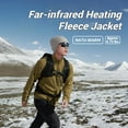 thumbnail image 4 of Naturehike, Outerwear Jacket, Far-infrared Heating Fleece Jacket, Lightweight Outdoor Sports Fleece Thermal Coat, Anti-static/Skin-friendly/Antibacterial, Unisex for Adults of Different Ages, 4 of 25