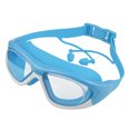 thumbnail image 1 of TIEVOSA Lunettes de Natation pour Enfants Garçons Filles Masques de Snorkeling (Bleu), 1 of 3