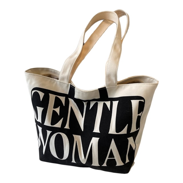 Bolso Mano para Mujer Compras Sencillo Lona bolso Transporte Moderno Gran Capacidad