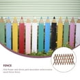 thumbnail image 3 of Phenofice Fence Garden Brown Wood Rustic Style Decorative 1Set for Outdoor Use, 3 of 7