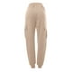 thumbnail image 3 of Gibobby Pantalones para mujer Pantalones de mujer diarios para el al libre con cintura elástica y bolsillos laterales, pantalones de entrenamiento informales(Caqui,XG), 3 of 4