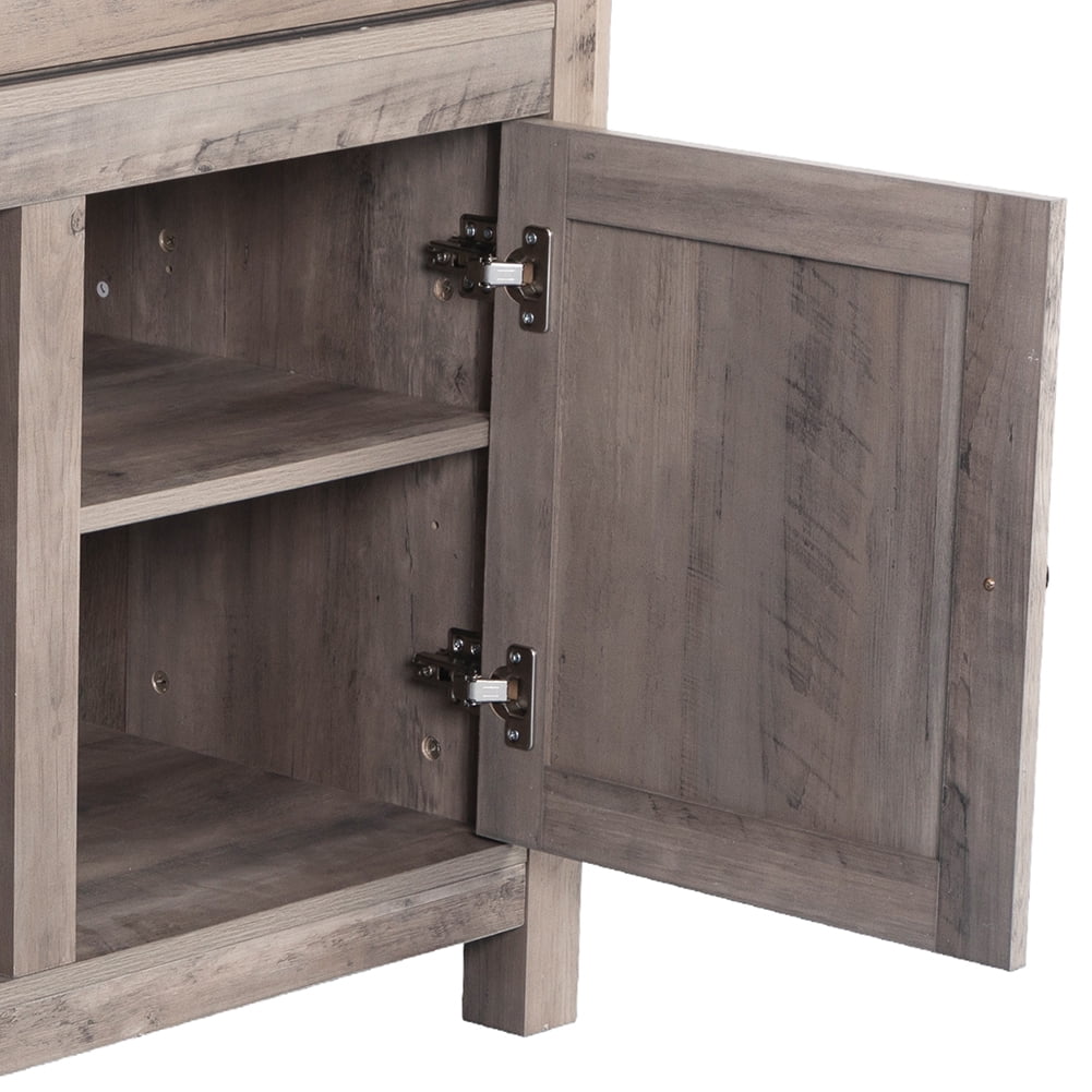 Kadyn Modern Corner Tv Stand Entertainment Cabinet, Tv Console for Living Room, Entertainment Center for Tvs, Gray