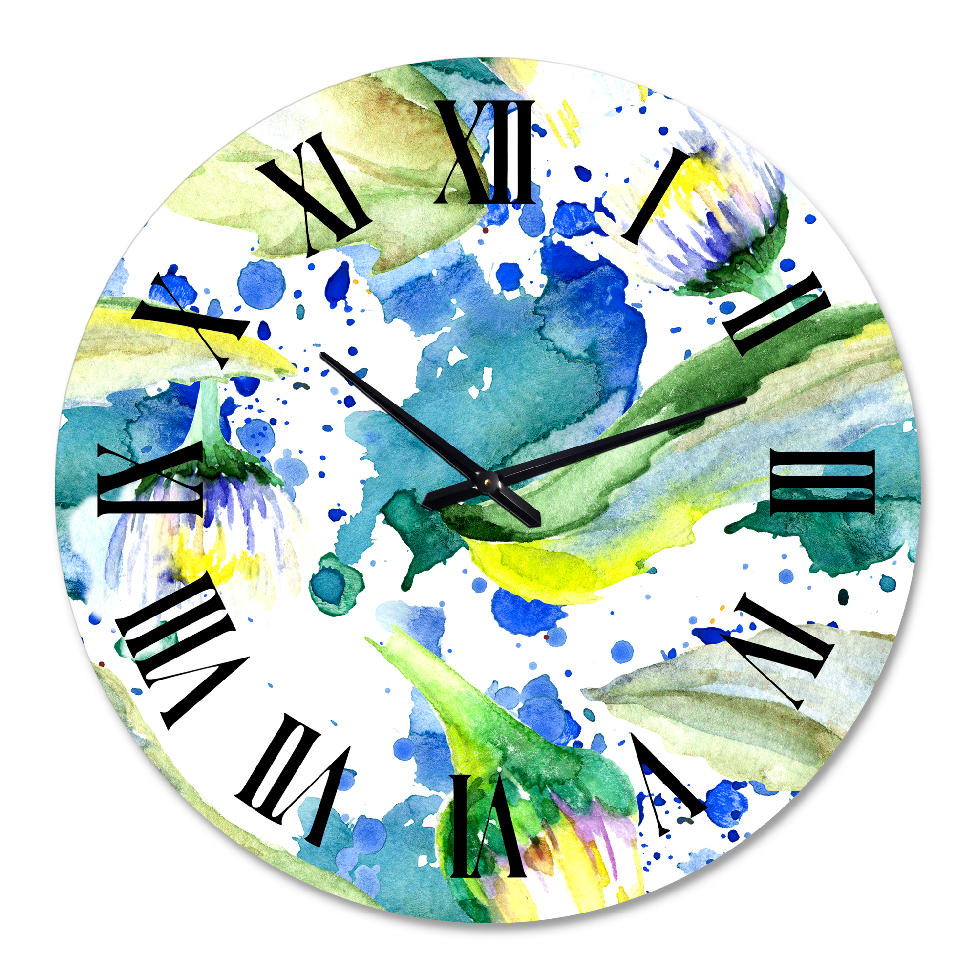 Designart 1 in Quartz Traditional Wall Clock