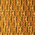 thumbnail image 1 of Ahgly Company Indoor Square Oriental Yellow Modern Area Rugs, 6' Square, 1 of 4