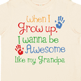 thumbnail image 4 of Inktastic Awesome Like My Grandpa Boys or Girls Toddler T-Shirt, 4 of 5