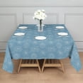 thumbnail image 6 of 42x42 Inch Waterproof Square Tablecloth, Thickened Polyester Table Cover for Dining & Parties, Floral Print, 6 of 6