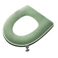 thumbnail image 2 of Qiweii Thickened Winter Warm Toilet Seat with Handle, Full-Coverage Removable Waterproof Toilet Seat, Household Comfort Seat, 2 of 6