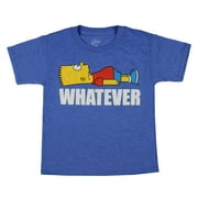 The Simpsons Boys Bart Whatever Graphic T-Shirt, Sizes 4-18