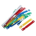 thumbnail image 1 of Unique Bargains Plastic Two-Piece Paper Fasteners, Assorted Colors, 25 Count, 1 of 1
