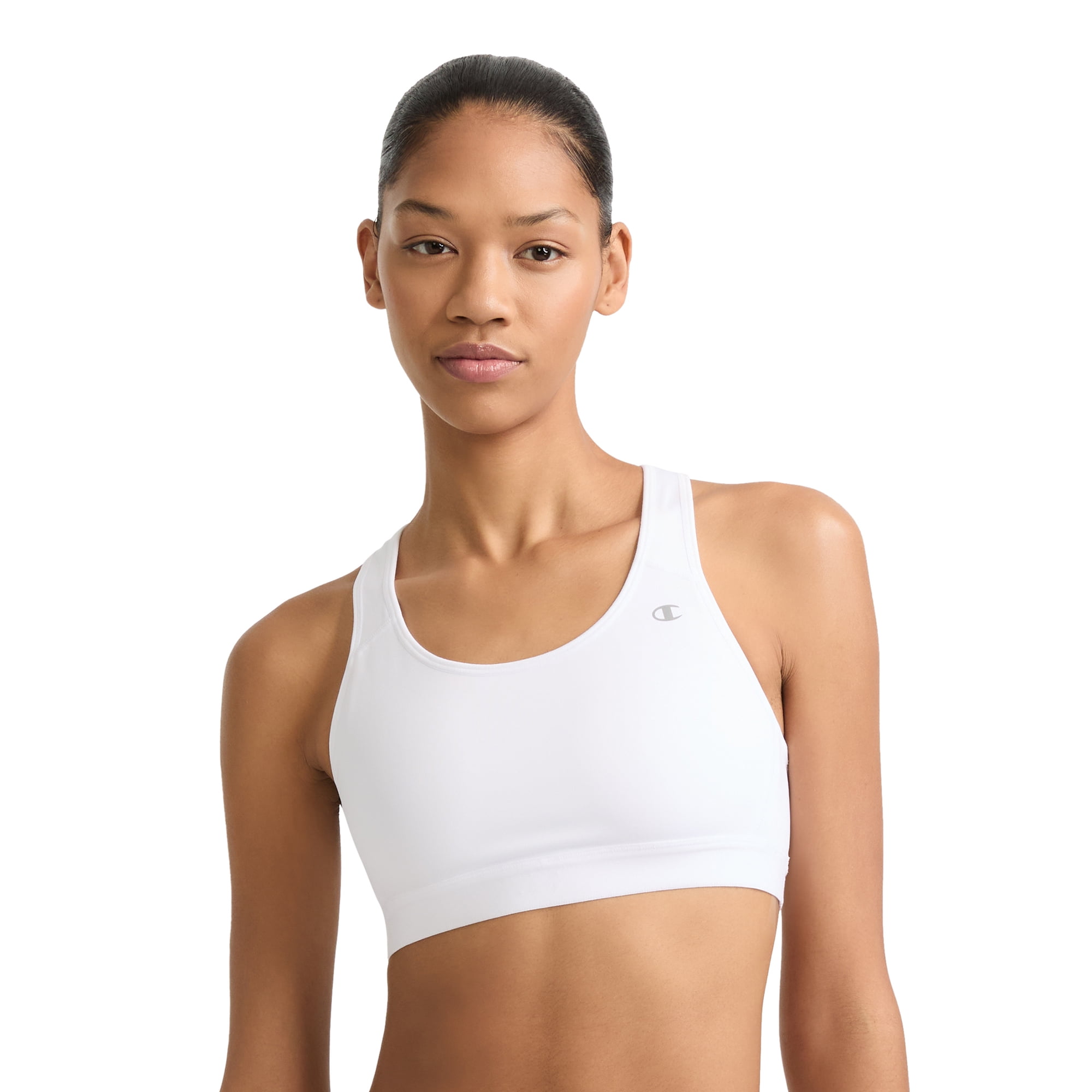 Champion Women's Sports Bra, High-Impact Compression, Moisture-Wicking Fabric, Sizes XS-XXL