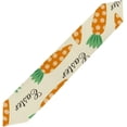 thumbnail image 2 of SKYSONIC Table Cloth Runner Easter Carrots Pattern Table Runners 13x90in for Kitchen Dinner Table Party Holidays, 2 of 3