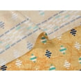 thumbnail image 5 of oneOone Velvet Pale Orange Fabric Stripe & Texture Craft Projects Decor Fabric Printed By The Yard 58 Inch Wide, 5 of 5