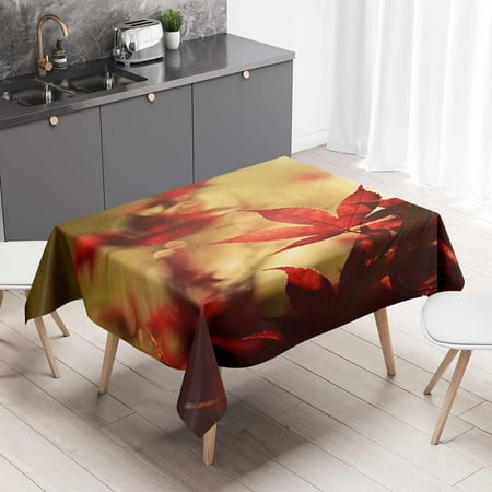 

Branch Tree Colorful Table Cover Camping Tablecloth for Parties 30 X 30 Inch