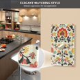 thumbnail image 5 of Yayeee Duplex Wall Plate 1-Gang 4.5"x2.7" Home Receptacle Light Switch Decorative Outlet Cover, Beige Floral, 5 of 7