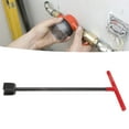 thumbnail image 1 of Water Meter Key Wrench, Water Valve Key With 4 Way MultiFunctional Utilities Key, Multifunction T Handle Curb Key for Valves Faucets Blue, 1 of 8