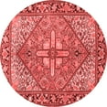 thumbnail image 1 of Ahgly Company Indoor Round Persian Red Traditional Area Rugs, 6' Round, 1 of 4