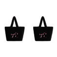 thumbnail image 1 of Bolso Hombro Felpa para Mujer Mano Informal Con Lazo Peludo Compras Suave (), 1 of 8