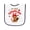 White and Navy, variant on Inktastic My First Canada Day Baby Terry Cloth Bib
