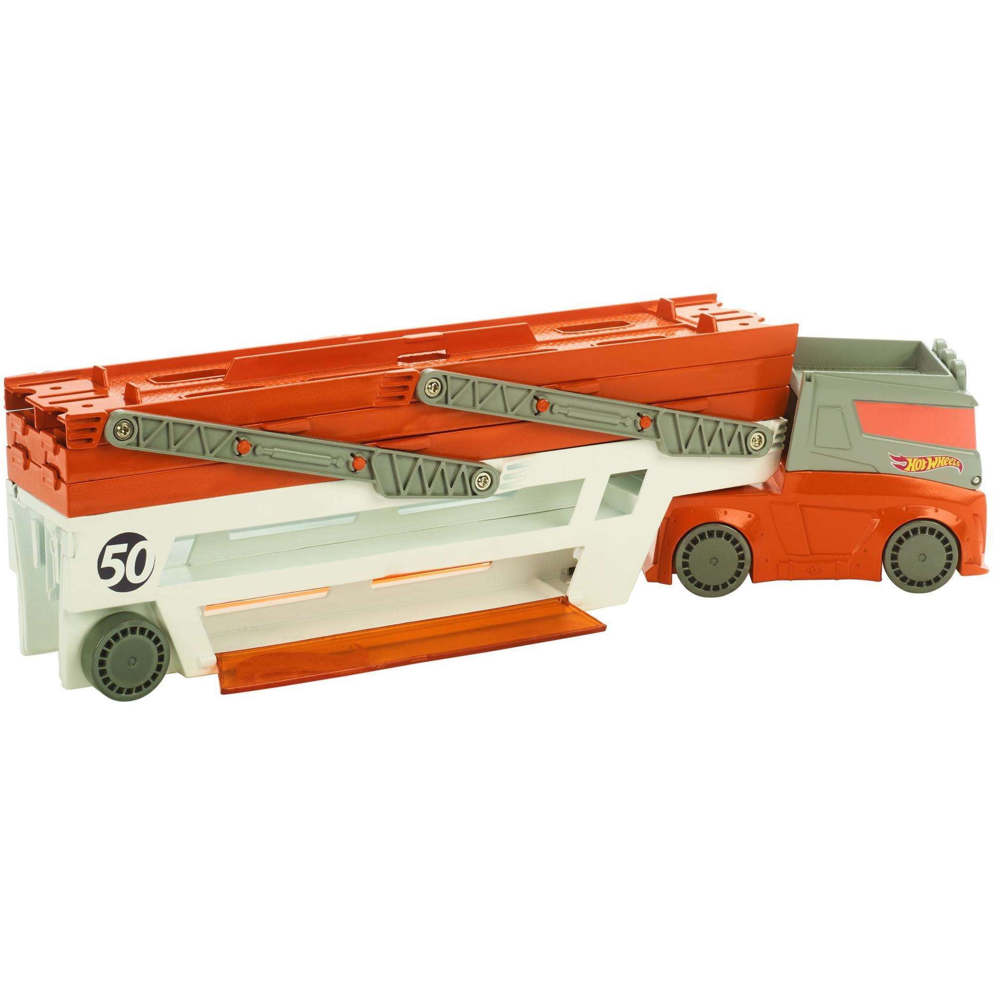 monster jam hauler playset asda