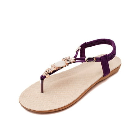 

Summer Sandals for Women Comfortable Casual Beach Shoes Bohemian Sandals