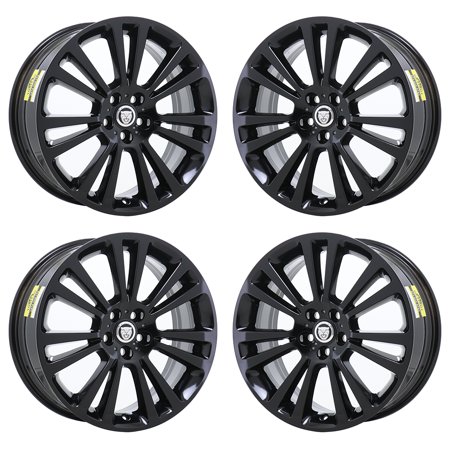 JAGUAR XF 2017 - 2021 GLOSS BLACK Factory OEM Wheels Rims (Not Replicas) (W)