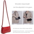 thumbnail image 2 of WSRYDJDL Bolso pequeño para mujer, bolsos de hombro ajustables, bolso de mano con patrón de cocodrilo con cierre de cremallera, retro, 2 of 5