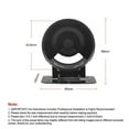 thumbnail image 2 of 52mm Universal Black Single Hole Car Gauge Cup Holder Pod Meter Mount Adapter, 2 of 7