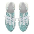 thumbnail image 5 of Irregular Pink Paisley Bandana Print Walking Shoes for Men Woman Lightweight Tennis Fashion Elastic Sports Shoes Cushion Basketball Shoes, 5 of 7