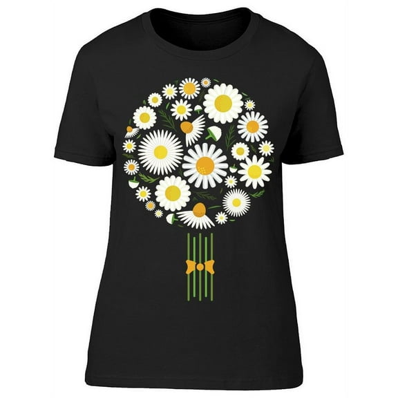 Chamomile Flowers  T-Shirt Women -Image by Shutterstock, Female Large