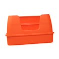 thumbnail image 4 of Foldable Large Cat Litter Box with Open Top, Cat Litter Box, Cat Bed Sturdy Cat Orange, 4 of 9