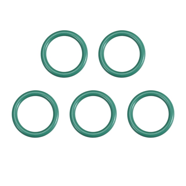 Uxcell Fluorine Rubber O-Rings, 16mm OD X 11.2mm ID X 2.4mm Width, FKM Seals For Plumbing & Machinery, Pack Of 20