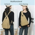 thumbnail image 2 of Small Backpack Purse for Women Convertible Sling Bag Mini Anti-theft Travel Bag Nylon Casual Daypack, 2 of 6