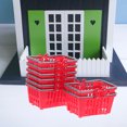 thumbnail image 2 of Mersess 20pcs Shopping Basket Supermarket Basket Small Retail Shopping for Boys Toys Red, 2 of 10