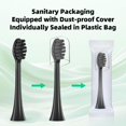 thumbnail image 4 of shiyou-Compatible with Rtauys S5 Electric Toothbrush Replacement Brush Heads,for Rtauys S5 Electric Toothbrush,10 Pack (Black, Medium), 4 of 4