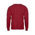 thumbnail image 3 of C2 Sport 5521 Fleece Youth Crew - Red, 3 of 3