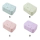 thumbnail image 3 of Matsuzay Caja de jabón de viaje a prueba de agua, soporte para baño, con tapa a prueba de fugas, bloqueable, plástico encantador Juegos de accesorios de baño Rosa, 3 of 6