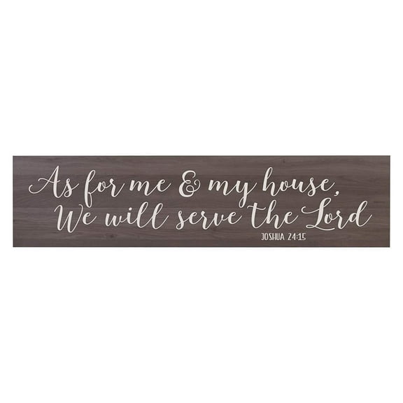 Amazing Grace Oak Sign Wall Art