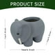 thumbnail image 3 of Elephant Planters Succulent Flower Pots Animal Planters Indoor Outdoor Patio Decoration with Drainage Holes, 3 of 7