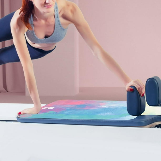 Esterilla antideslizante para Pilates Reformer, esterilla para ejercicios, pequeña, impresa, Protector de cubierta de Pilates Reformer para gimnasio, Estilo B shamjiam Almohadilla reformadora de Pilates